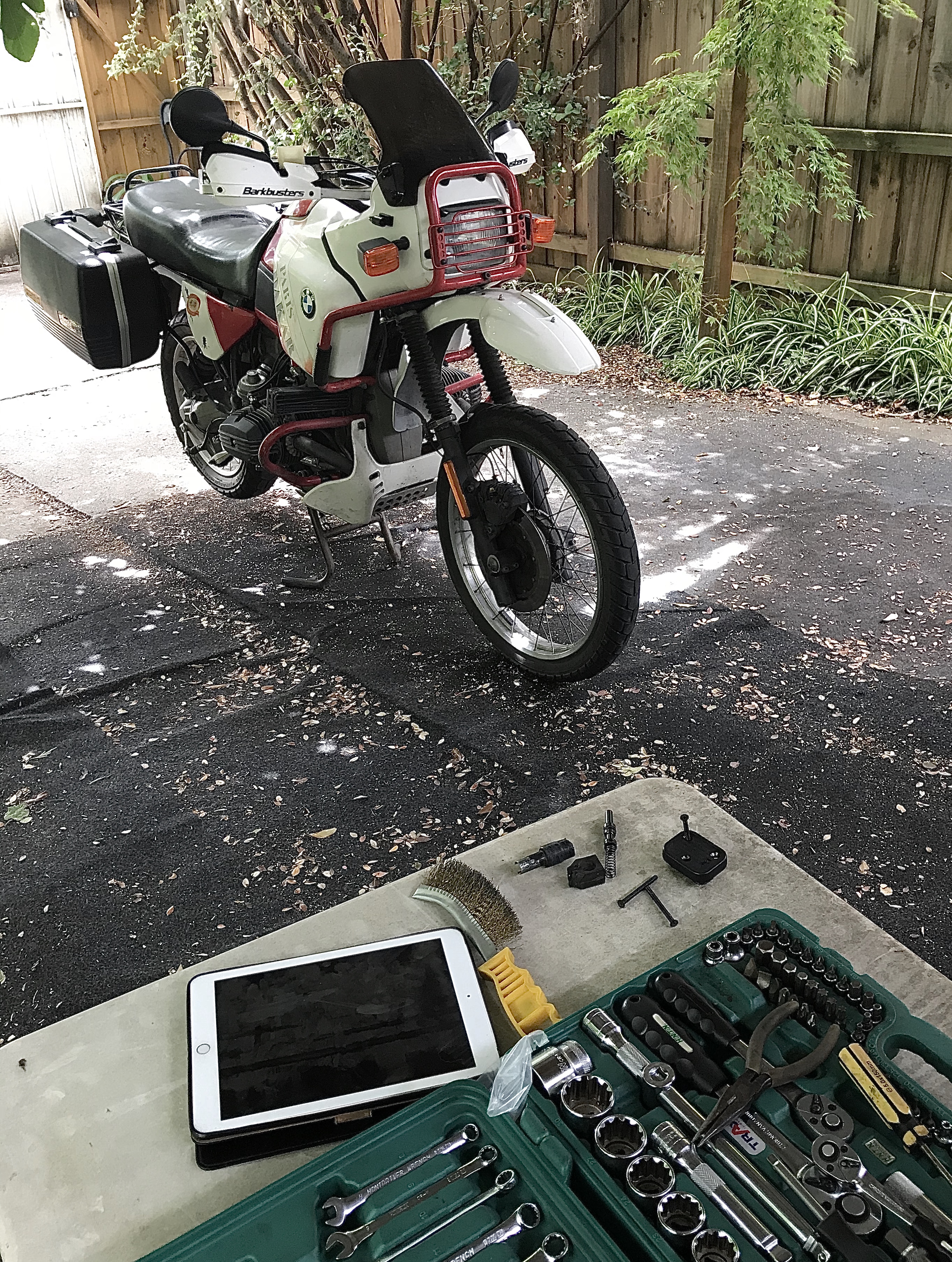 BMW R100GS PD repair